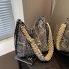 Fashionable Retro Crossbody Tote Bag Stylish Korean Summer 2024 Large Capacity Handbag