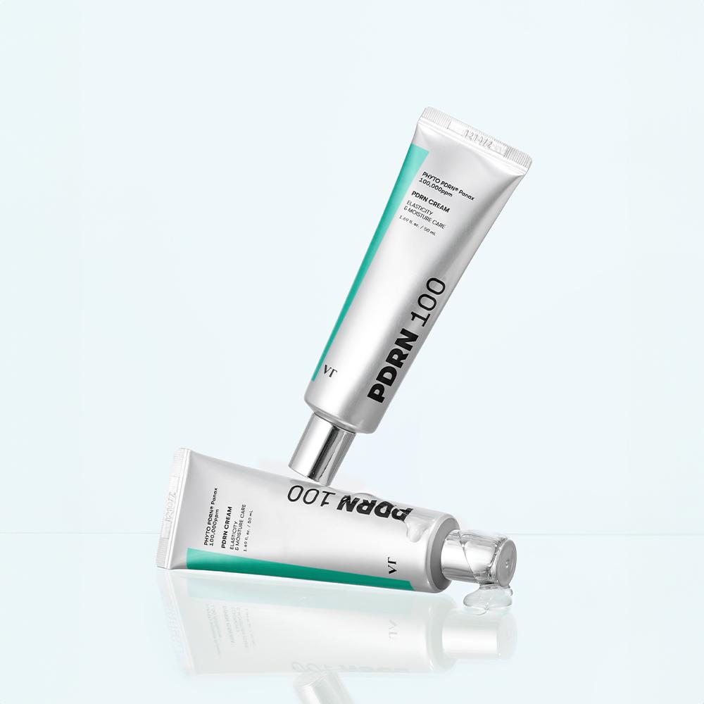 VT PDRN Cream 100 50ml (2pcs) – Barrier Care, Moisture Boost, Korean