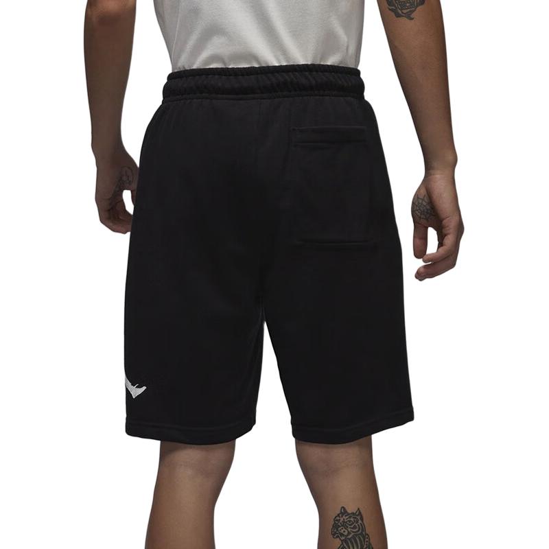 Jordan Simple Breathable Versatile Solid Color Five-Point Casual Shorts Men shorts Black FV7310010