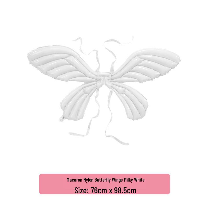 Inflatable Butterfly Wings Balloon for Kids' Birthday Party Decor and Photos