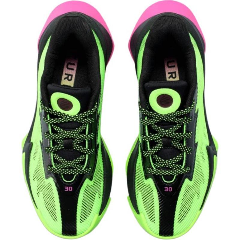 Under Armour Zapatillas de Baloncesto Curry Serie 7 de Caña Baja para Niños Unisex Verde 6013297-389