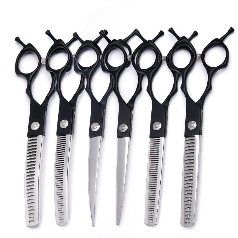 Pet Grooming Scissors Set for Dogs & Cats - CS3-6.5 Hair Trimming & Cutting Tool