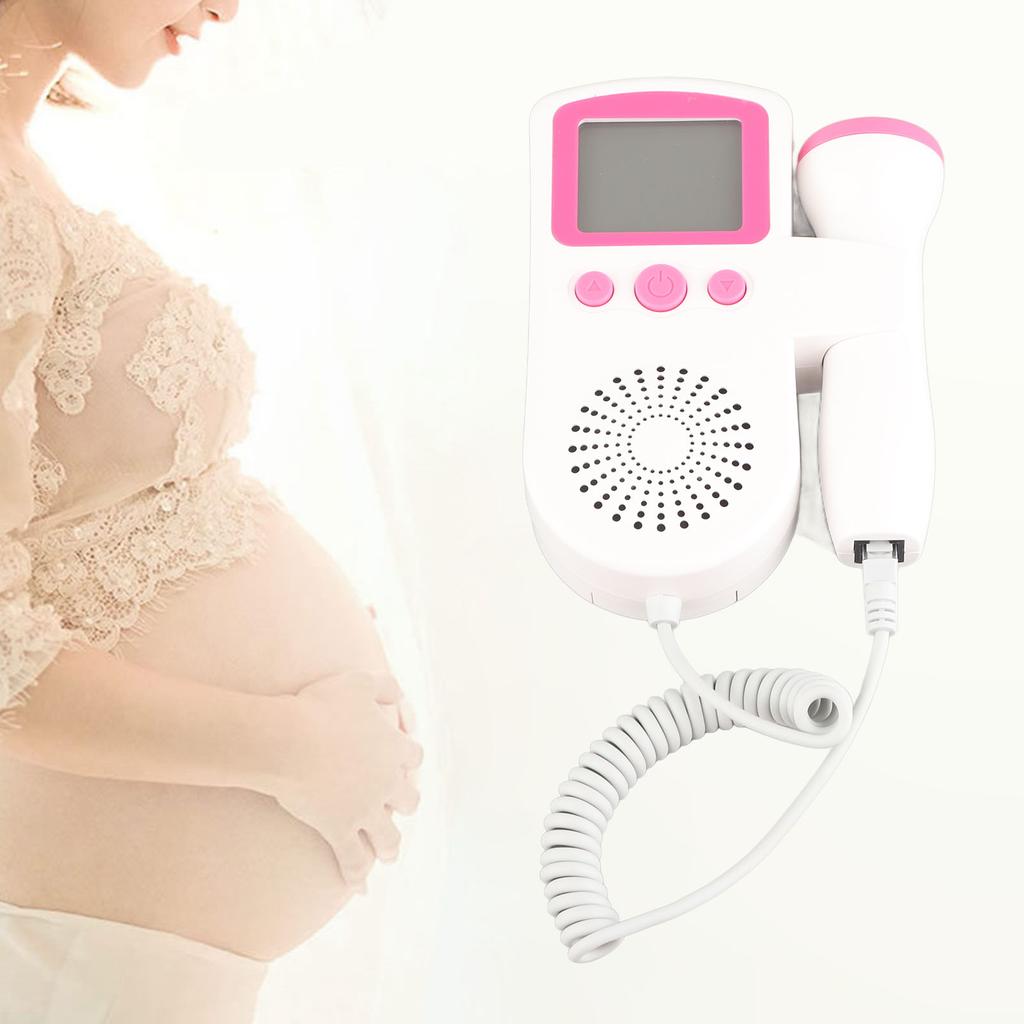 Pregnancy Heartbeat Monitor Noise Reduction Accuracy Low Power Waterproof Clear Fetal Sounds Fetal Heartbeat Detector