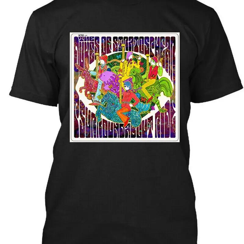 

New Popular The Dukes Of Stratosphear Psurroundabout Ride T Shirt Size S 4Xl 5XL різнокольоровий