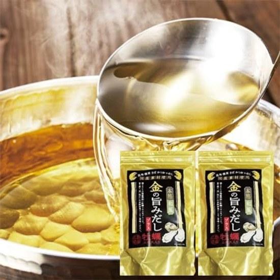Celebrity Favorite Also Featured On TV Gold Umami Dashi Plus 8.8g20 Bags2 Units Oyster Extract Pack Broth Hakata Japanese-style Made Domestic No Set.