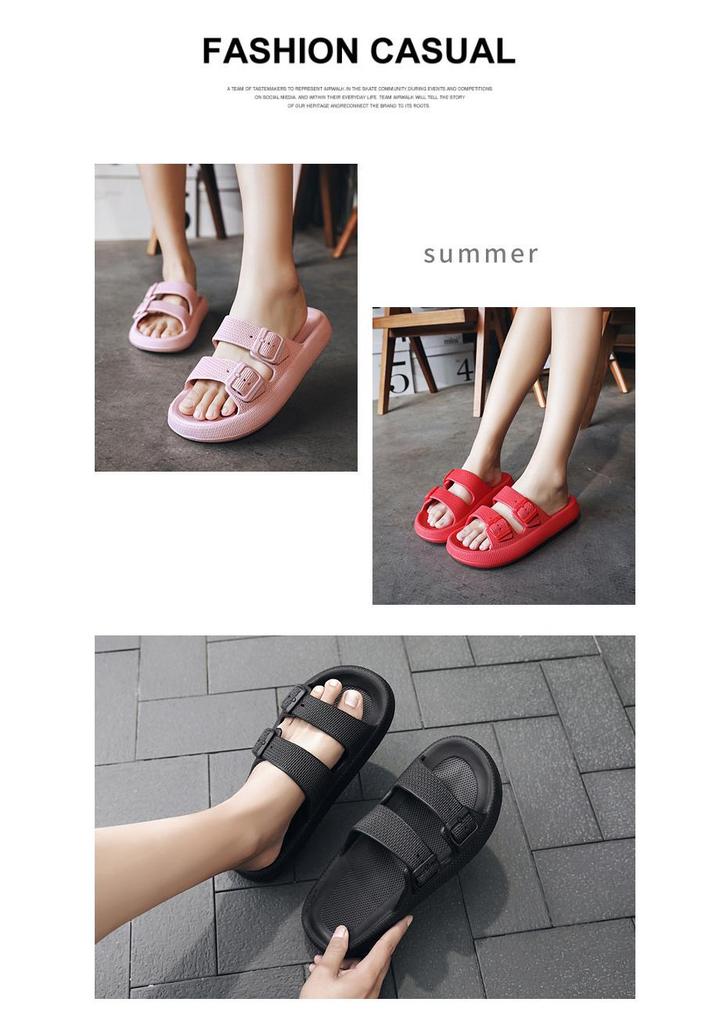 Men's Lightweight Outdoor Beach Slippers - Hole Design, Single Strap, Large Size Sandals