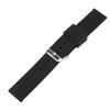 20mm Watch Band Silicone Pin Buckle Sports Tire Grain Watch Strap AccessoryBlack