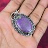 Bijoux en purpurite, pendentif en argent sterling massif 925, bijoux en pierres précieuses faits à la main, cadeaux pour femme, pendentif tout neuf