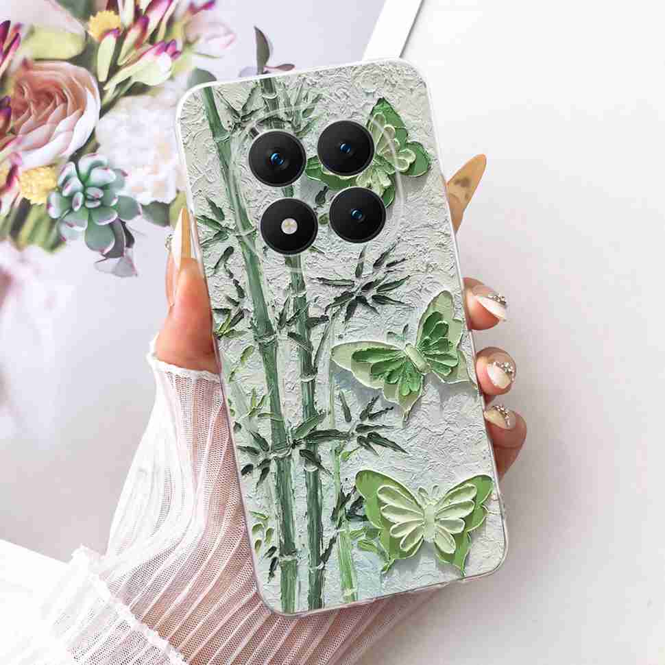 Für Xiaomi Redmi Note 15 Pro Plus ProPlus 5G Hülle Blume Cartoon Hülle Weiche Silikonhülle Für Redmi Note 15 Pro+ Hülle