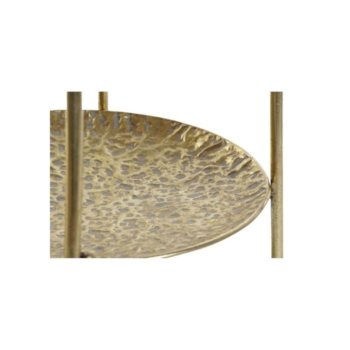 Corbeille à fruits en métal - Home ESPRIT - Doré - 39x39x86 cm - Multicolore - Design moderne - Robuste