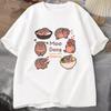 Moo Deng Bouncy Pig In Thailand Baby Hippo Khao Kheow Open Zoo TShirt Funny Moo Deng T Shirt Unisexs Short Sleeve Tshirt