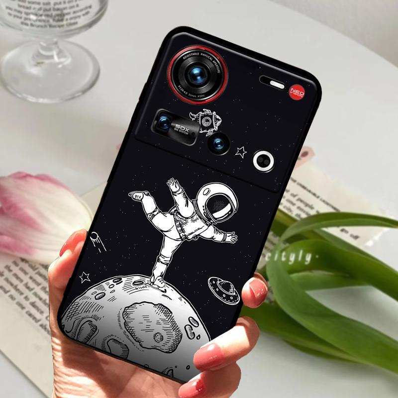 For ZTE Nubia Z70 Ultra 5G Case NX733J Shockproof Soft TPU Silicone Phone Cover For ZTE Nubia Z60S Pro 5G Z50S Pro Bumper Fundas