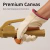 Canvas Schweißhandschuhe Verschleißfeste Mechanikerhandschuhe Neue Sicherheitshandschuhe
