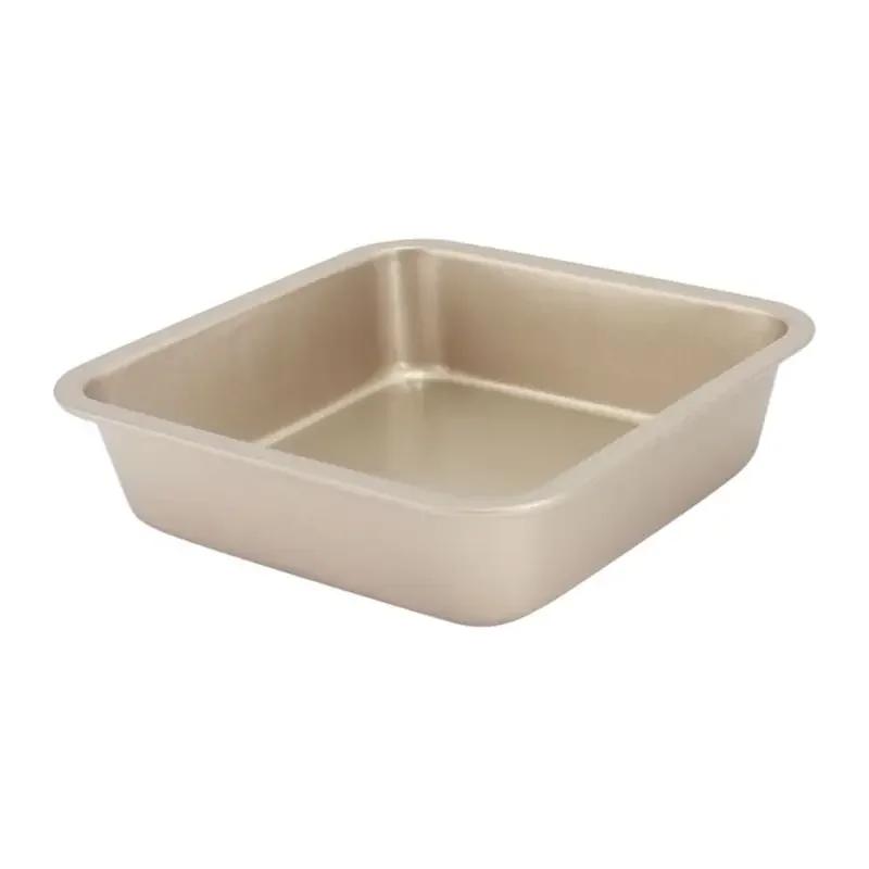 9inch  Non Stick Square Cake Pan Cheese Cookie Bread Pizza Baking Tray Bakeware Tool  Rectangle Cake Pans