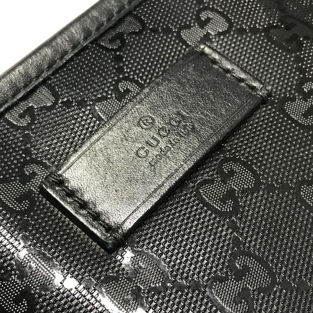 GUCCI 211120 GG implementation Bag Shoulder Bag Tote Bag GG implementation Black