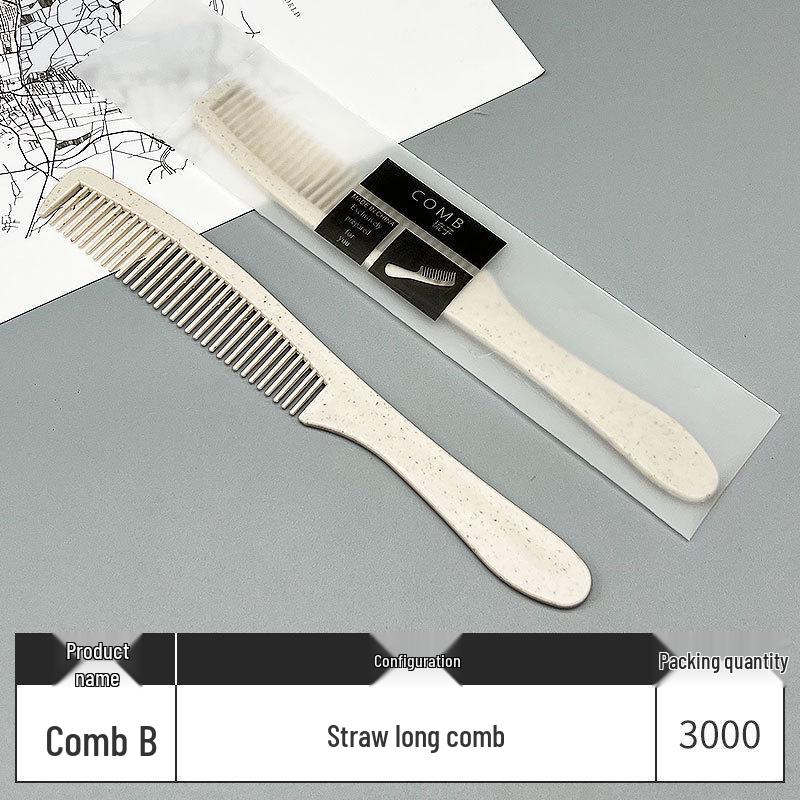 

Дорожный портативный набор расчесок для длинных волос для отелей и гостевых домов