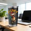 Vtipný naštvaný pražič Tumbler 20oz CAW-F Dvoustěnný izolovaný hrnek Personalizovaný jménem Dárek pro kolegy Přátele Sourozence