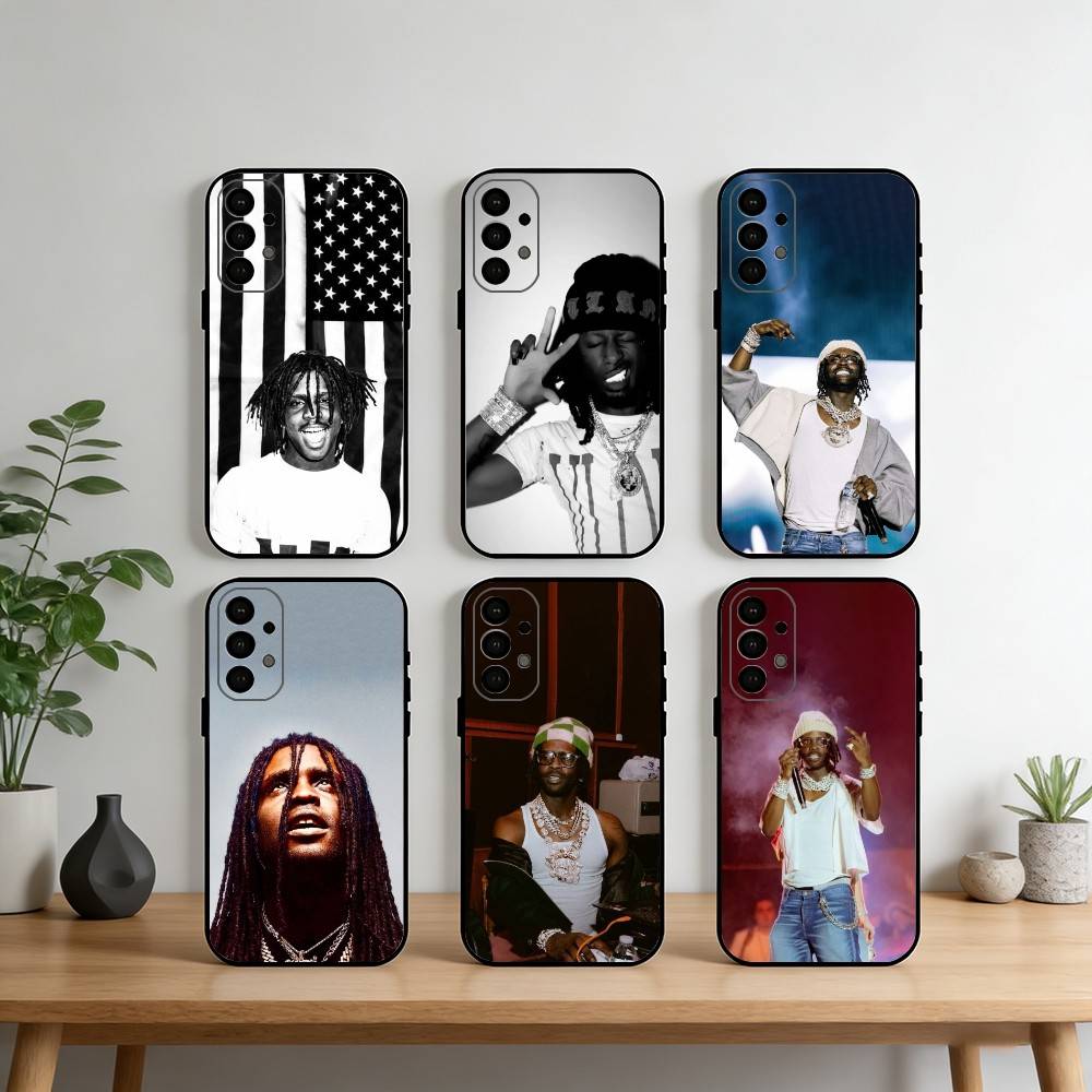Chief Keef Rapper Phone Case For Samsung S25,S24,S21,S22,S23,S30,Ultra,S20,Plus,Fe,Note,10,9,5G Black Cover