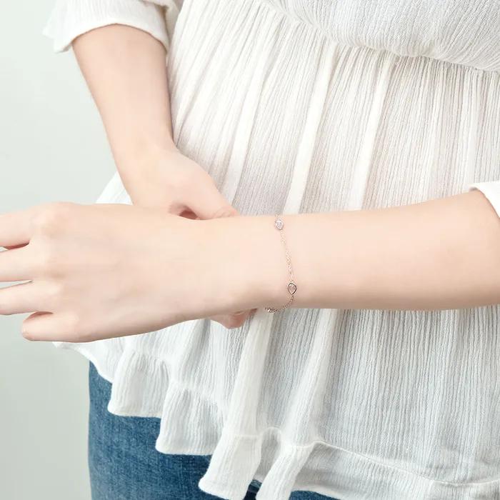 SILVER925 Waterdrop Drop Bracelet PYSB0129