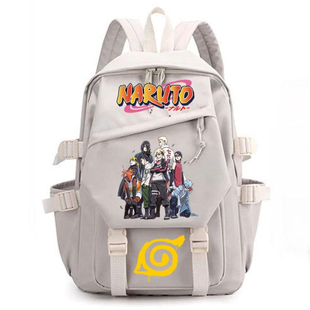Anime Naruto Schoolbag Children's Backpack Elementary School Bag Boys and Girls Junior High School Students College Students Campus Backpack