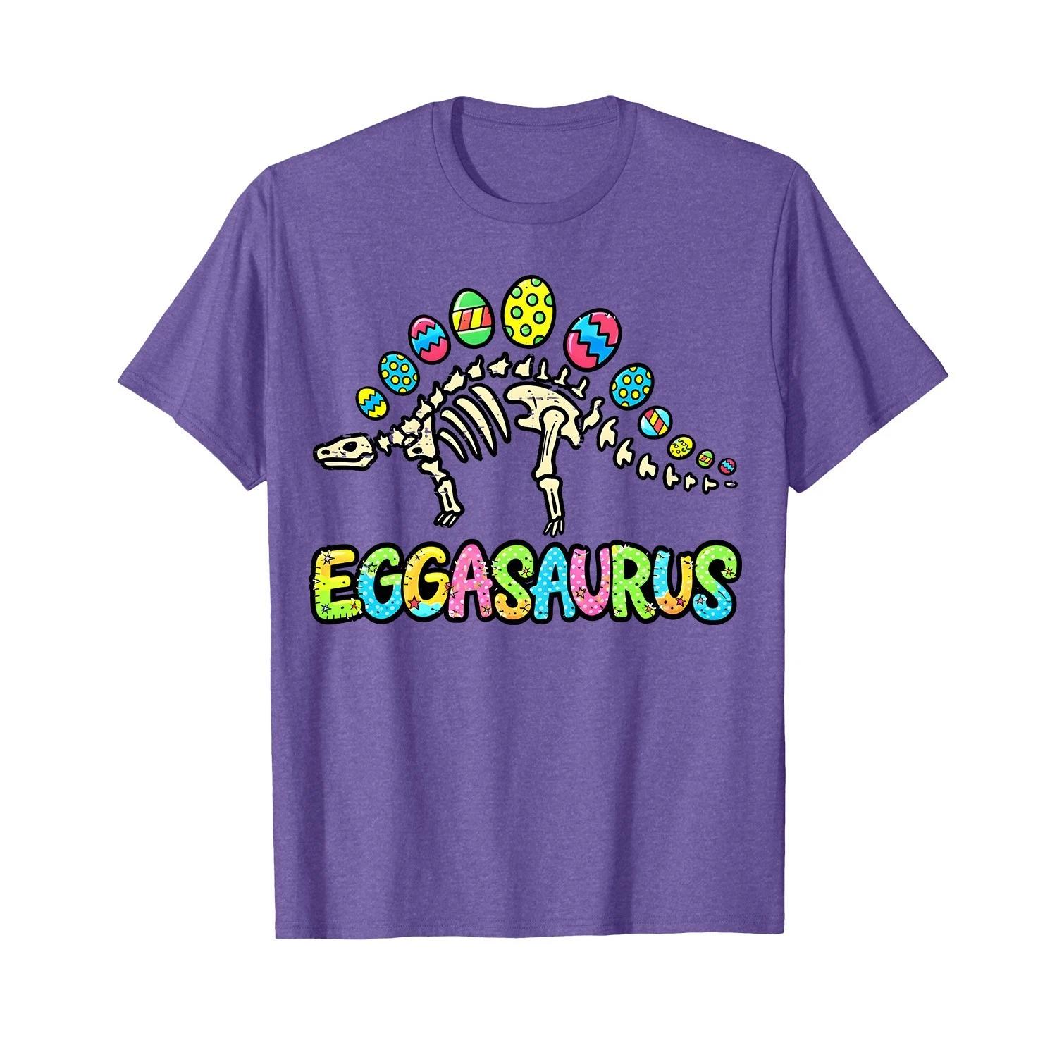 Детская футболка Easter Stegosaurus Dinosaur Eggasaurus для мальчиков и малышей XL