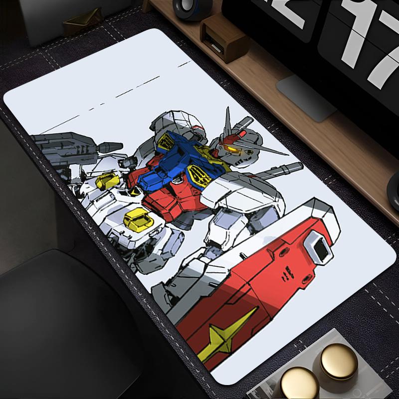 Mouse Pad Mechanical Warrior RX-78-2 G-gundam Gamer Keyboard Pad Rubber Desk Mouse Mat Carpet Rubber Gaming Notbook xl Mousepad