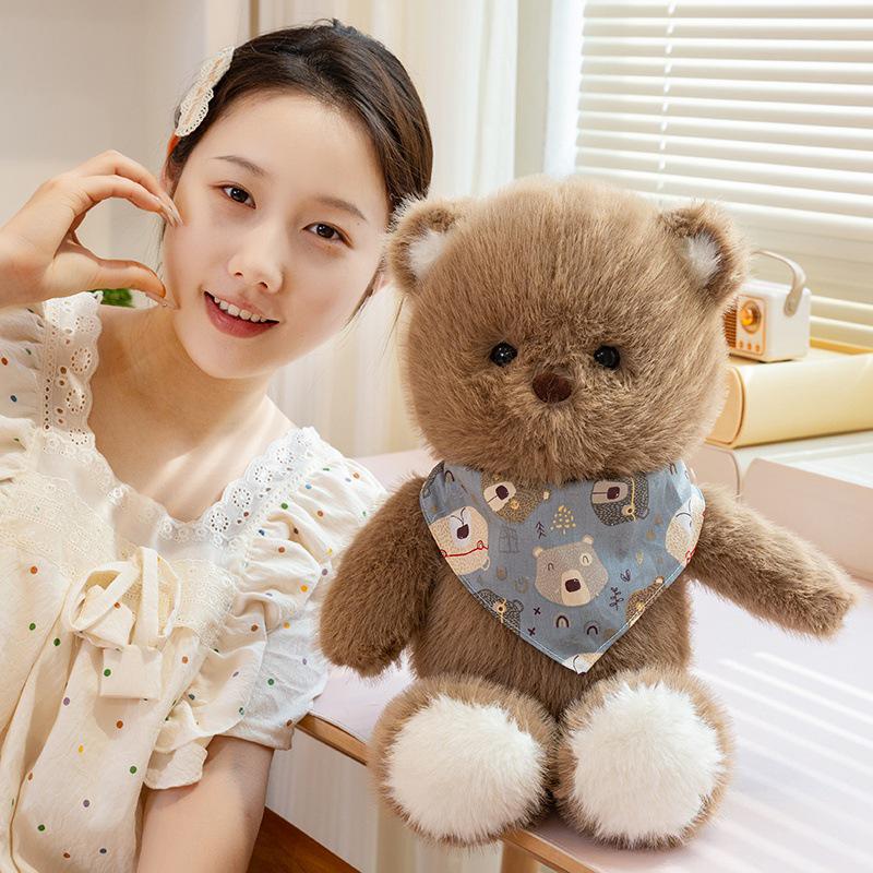 

Милая маленькая плюшевая игрушка-подушка в виде кролика и медвежонка - Идеальный подарок на день рождения для девочек 50cm/340g