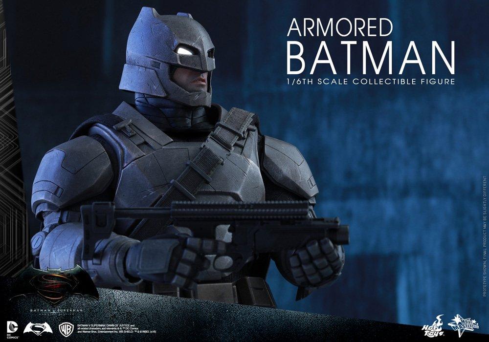 Movie Masterpiece Batman V Superman Dawn of Justice Armored Batman Scale Plastic Painted Action Figure 1/6