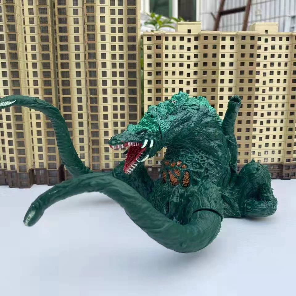 Anime Godzilla VS King Kong Action Figure King Ghidorah Three Headed Golden Dragon PVC Model Collectibles Toy Kid Holiday Gifts