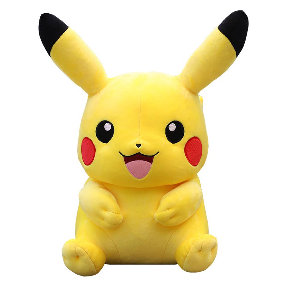 Pokemon Pikachu Plush Doll Stuffed Toy Gentle Cuddly Pikachu Character designed for Children Plus Pokemon Fans