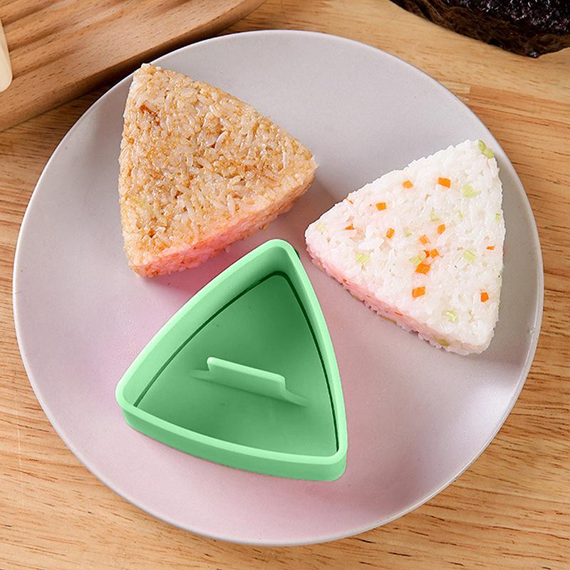 Moule à Onigiri Triangulaire Maison Cuisine Ustensiles Alimentaires Pour Kit Cuisine Presse à Sushi Pratique Japon DIY Accessoires Bento Boules de Riz