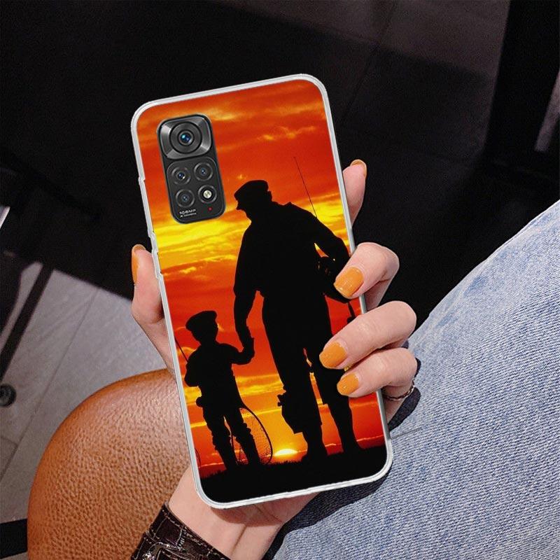 Hunting Fishing Man Phone Case For Xiaomi Redmi Note 15 14 13 12S 12 11 Pro Plus 14S 11S 11E 10 10S 11T 5G Personalized Cover Re