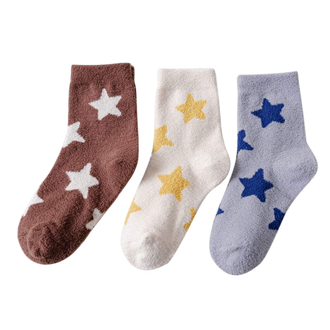 

Набор кроссовок для детского сада в холодную погоду из 3 пар в 3 цветах Color Star [DAMILY] Носки, детские, носки, зимние, детские, пушистые, для мальчиков, для девочек,
