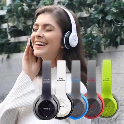 Foldable Stereo Bluetooth Headphones Wireless Headset Noise Cancelling Casque Audio Headphone