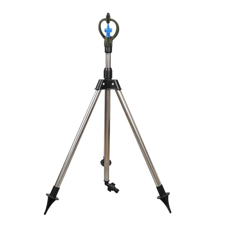 Rotating Retractable Tripod Sprinkler Head for Garden Watering