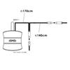 Garson D.A.D Pillar Illumination GE047-01-01 (Product: 2 pieces) GARSON DAD <Requires separate power supply unit>