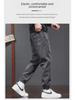 Men's Velvet Lyocell Sweatpants: Comfortable, Casual, Loose Leggings for Spring and Autumn