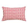 Valentine's Day Pillow Cover, Valentine's Day Heart Striped Wedding Cushion Cover, Sofa Decoration