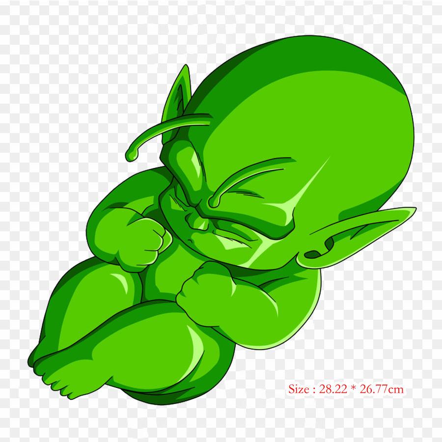 Patches For Clothes Bag Iron On Thermal Stickers Baby Goku Ssgss Goku Baby Pattern Washable Heat Transfer