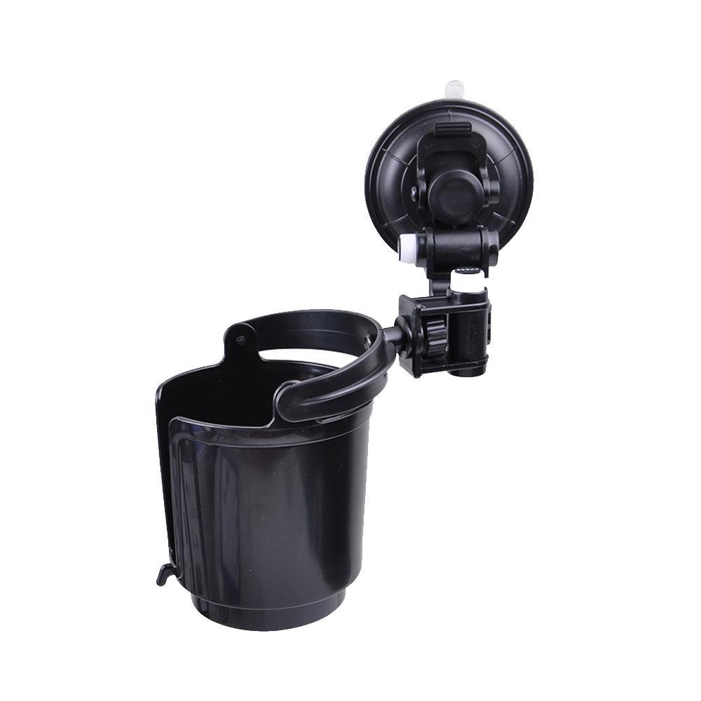 Car Water Cup Holder Drink Barrel with Suction Cup Window Phone Holder Bracket Adjustable Car Drink Cup Bottle Holder Stands