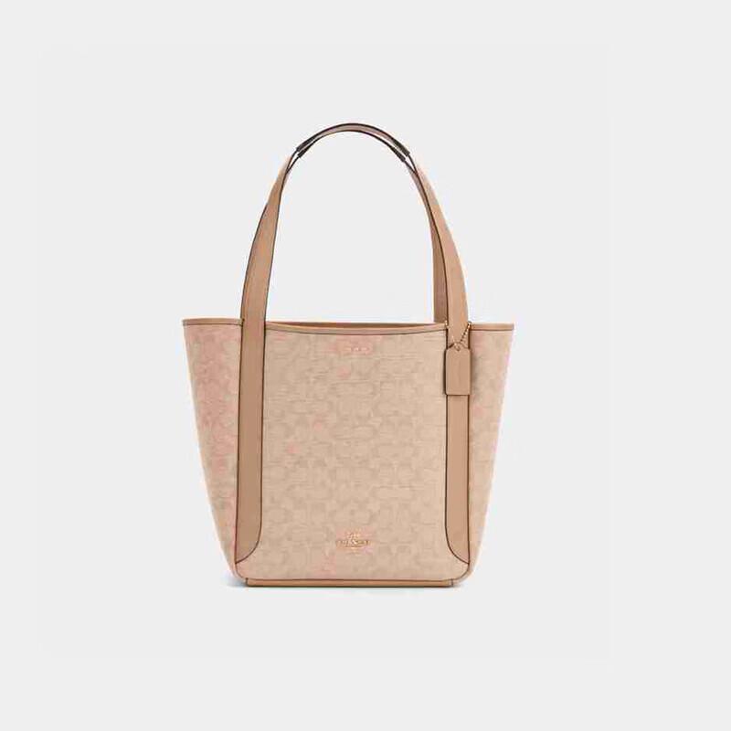 Сумка-тоут на плечо COACH Classic с монограммой