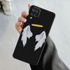 Telefon Shell Für Samsung Galaxy A70 A70s A50 A30s A04s A20s A20e A02 A02s A03 A42 M52 M31 M04 Fall mädchen Engel Und Dämon Flügel