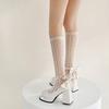 Women's Crew Socks Sheer Hollow Out Ankle Socks Princesses Ankle Dress Socks Sheer Mesh Socks Summer Calf Socks Gifts