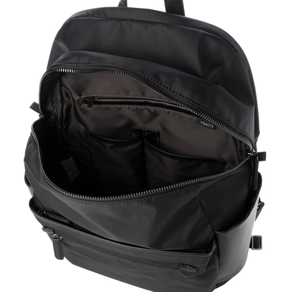 Backpack Taffeta X Recycled Daily Backpack for Women 2002704 Dark Gray [Isaac] [Nylon Leather] (15)