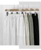 Men's Pure Linen Summer Trousers - Loose Fit, Straight Wide-Leg Casual Pants