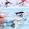3 PEZZI Modello di Aereo Giocattolo Fidget Mini Modello di Aereo in Plastica A Tirare Indietro Scivolante Aereo Resistente agli Urti Giocattolo Bomboniera per Festa di Compleanno