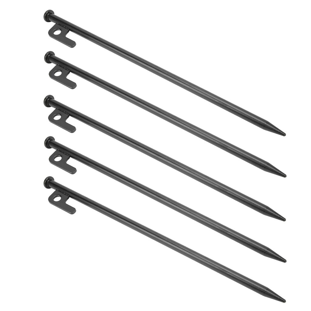 5Pcs Tents Stakes Multifunction Heavy Duty Metal Easy Penetration Corrosion Resistant Ground Stakes