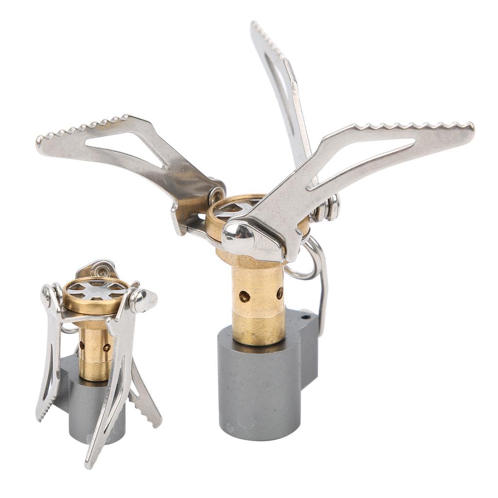 Outdoor Mini Ultralight Aluminum Alloy Portable Integration Stove for Camping Picnic