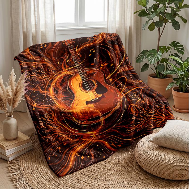 Fire and Ice Tigers 1 Theme blanket Lightweight Warm Flannel Blanket Decorative Throw Blanket for Home Decoration