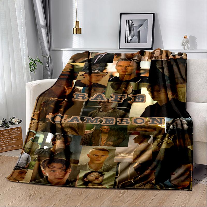3D Drew Starkey Rafe Cameron Soft Plush Blanket,Flannel Blanket Throw Blanket for Living Room Bedroom Bed Sofa Picnic Cover Gift